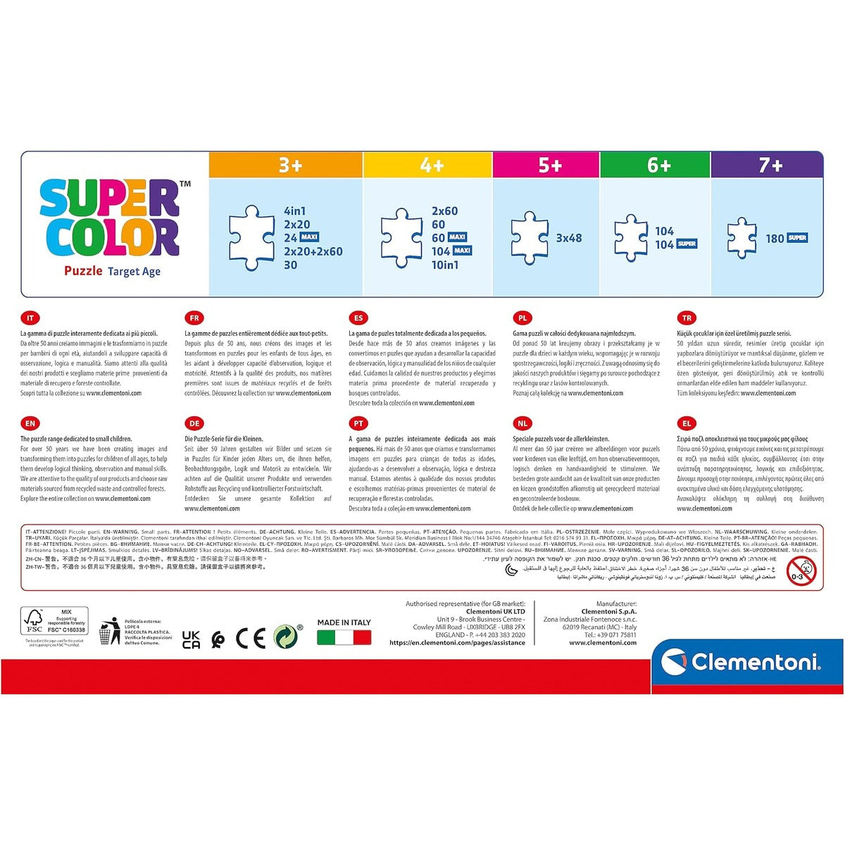 Clementoni 24216, Spider
