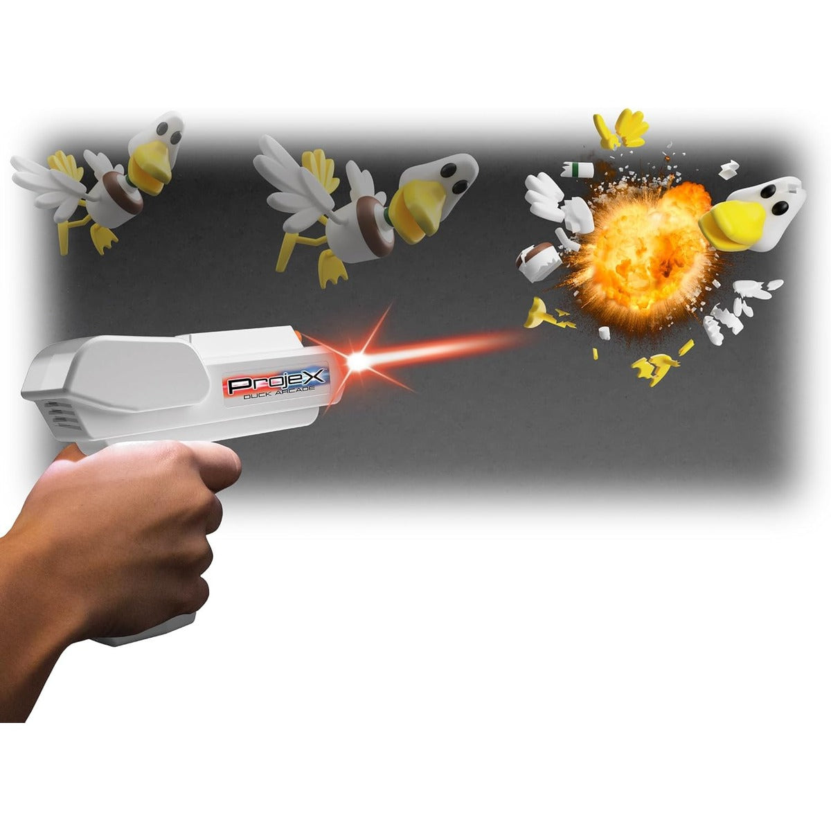 ProjeX Duck Shot Projecting Game Arcade, Multicolor