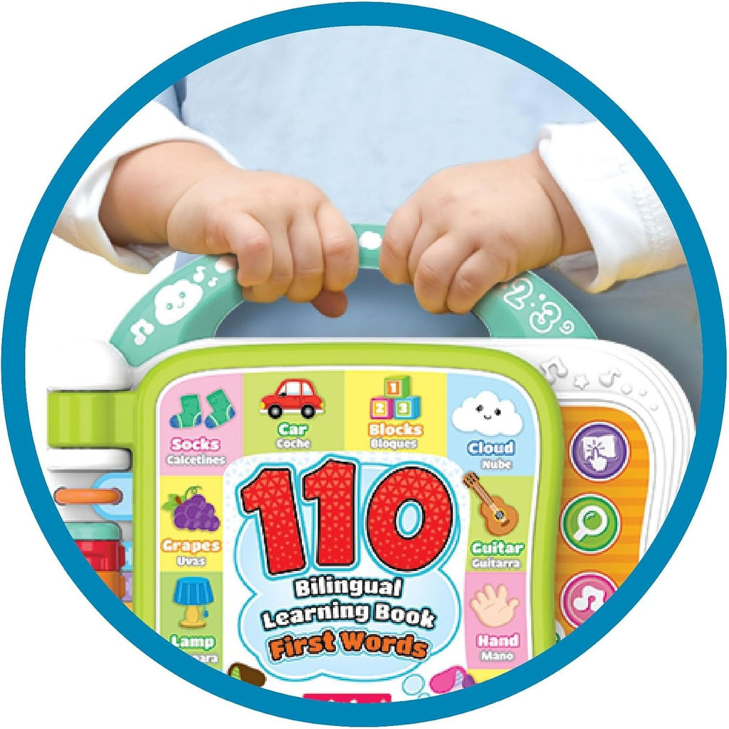 110 Bilingual Learning Book - First Words 12M+