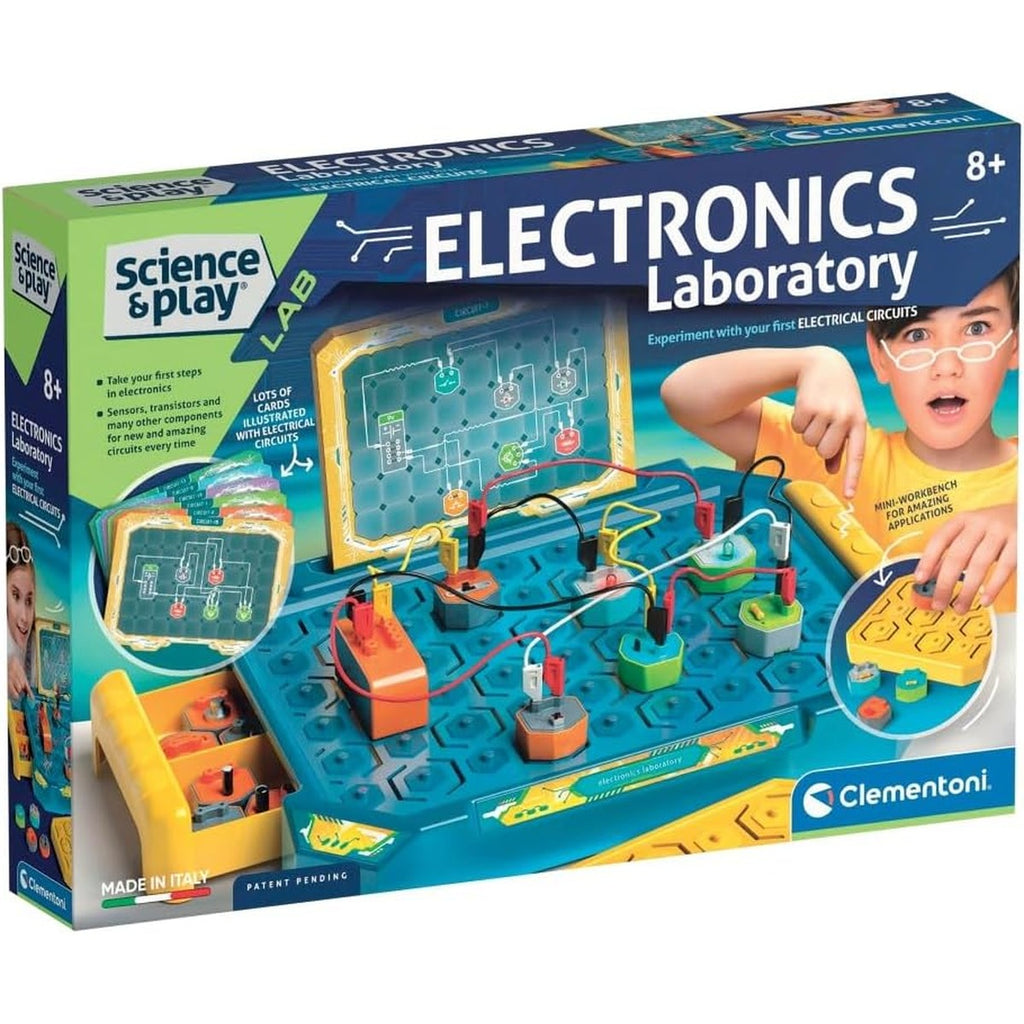 Clementoni Science and Play Electronics Laboratory, Battery Operated