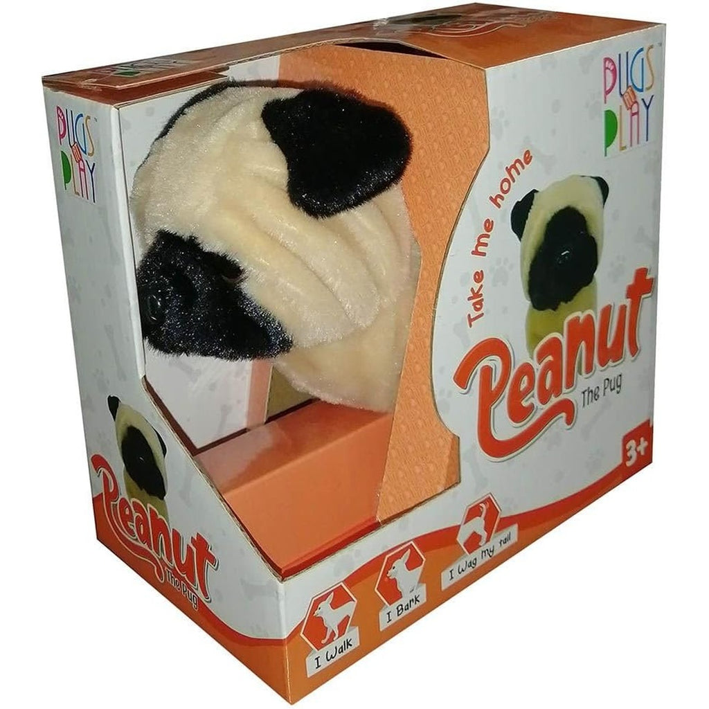 Pugs At Play Walking Pug 6.5