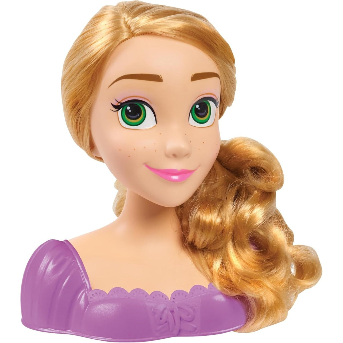 Just Play Disney Princess Rapunzel Hairstyle Head 7 Pieces Pretend Play