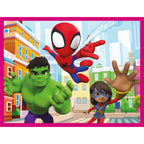 Clementoni 41198 Marvel Spidey And His Amazing Friends Jigsaw 12 Pieces-Supercolor Children 3-5 Years, Cartoon, Gift for Boy/Girls, Puzzle for Kids, Made in Italy, Multicolor