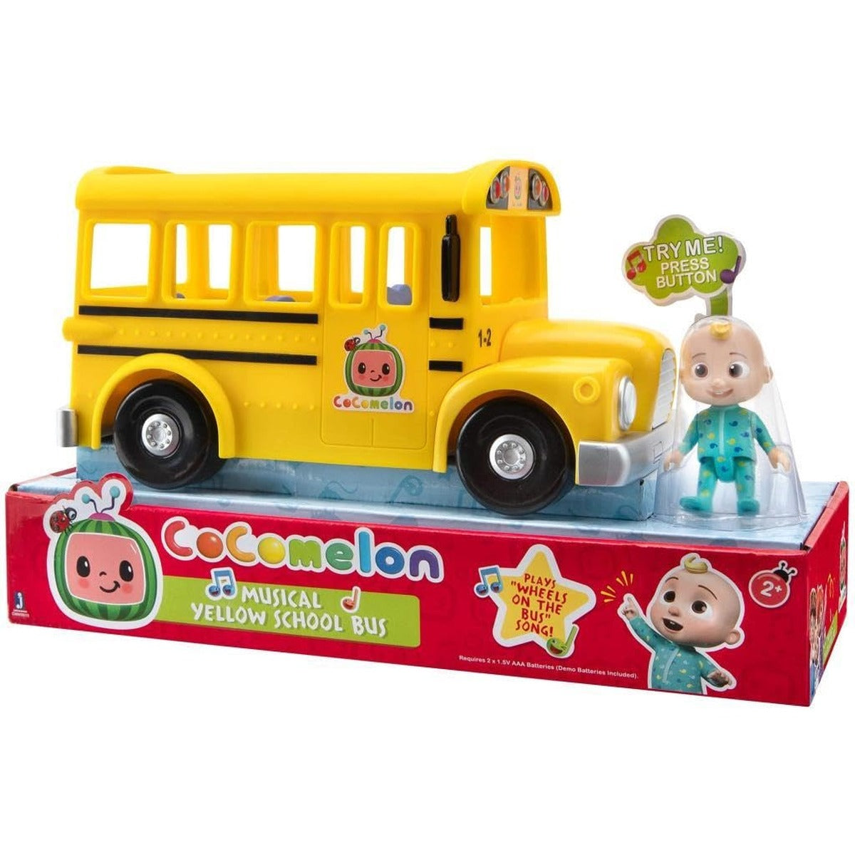 CoComelon Official Musical Yellow School Bus