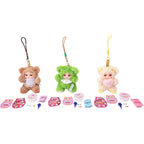 JollyPop Kitten FunPop Collectibles Plush Toy for Kids, Includes Dress Up Accessories, Character Cards, Cute Pastel