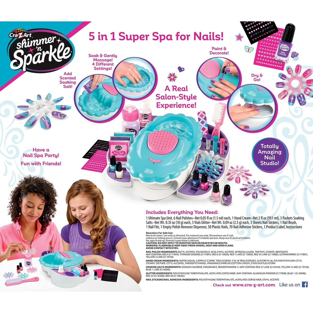 Shimmer 'N Sparkle All in One Hand & Nail Spa