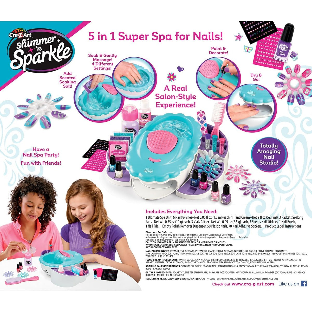 Shimmer 'N Sparkle All in One Hand & Nail Spa
