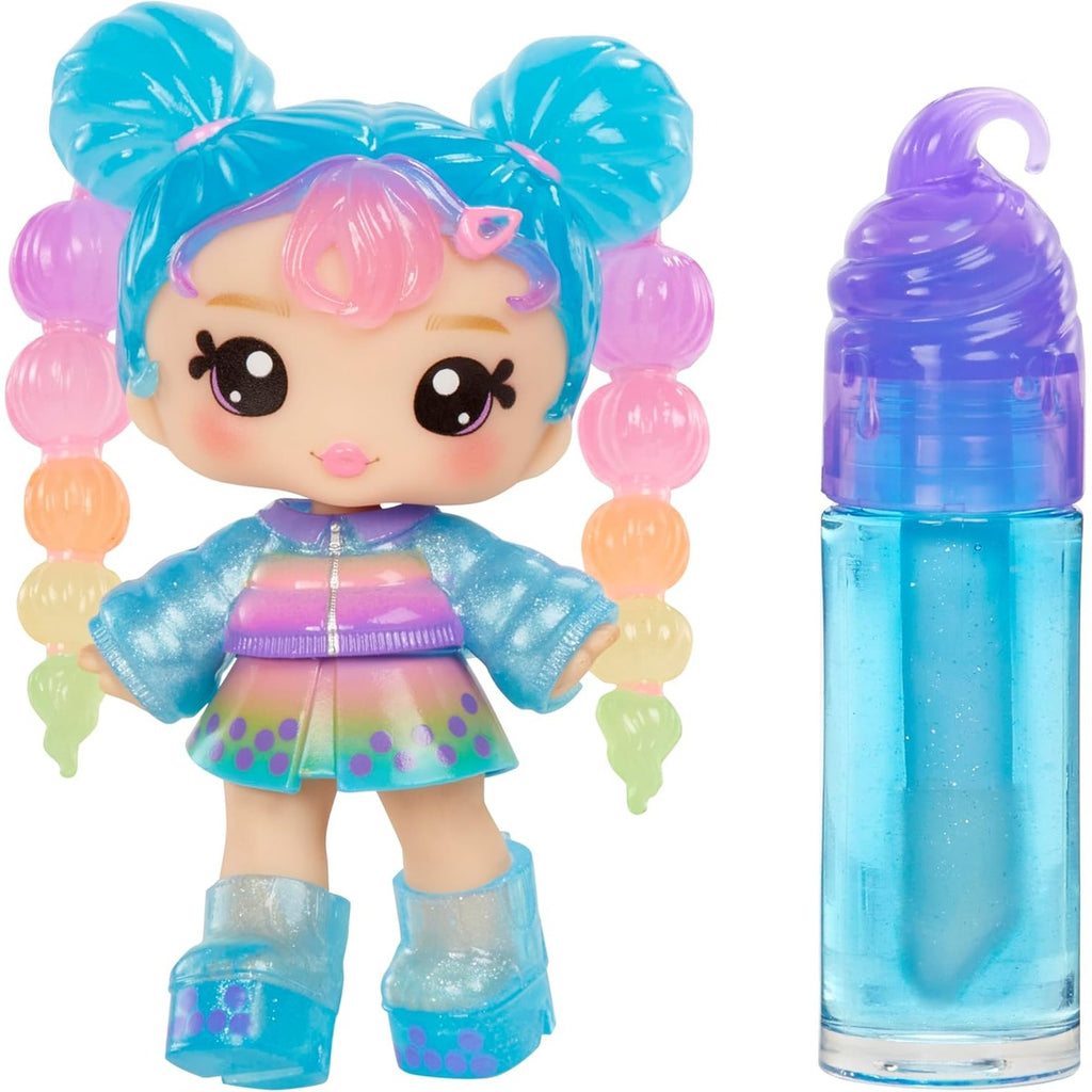 Yummiland Lip Gloss Doll - Britney Boba - Includes DIY Lip Gloss Kit, Suitable for Ages 4 and Up