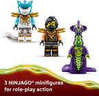 LEGO NINJAGO Cole’s Mission Mech &amp; Dragon Zane Building Toy for Boys, Girls &amp; Kids, Ages 7+ - Poseable Mech W/Cole, Acid Monster, &amp; Zane Minifigures for Pretend Play - Gift Idea for Birthdays - 71854