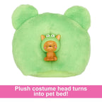 Barbie Cutie Reveal Doll & Accessories with Animal Costume & 10 Surprises Including Color Change, Puppy as Frog in Costume-Th