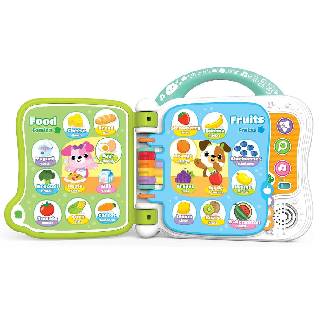 110 Bilingual Learning Book - First Words 12M+