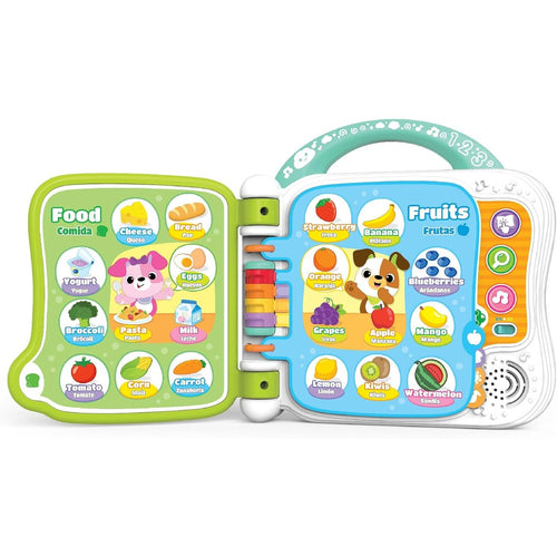 110 Bilingual Learning Book - First Words 12M+