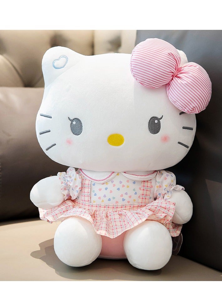Hello Kitty Plush Toy, 23cm Kawaii Black Gold Plush Toy, Cartoon Hello Kitty Plush Toy