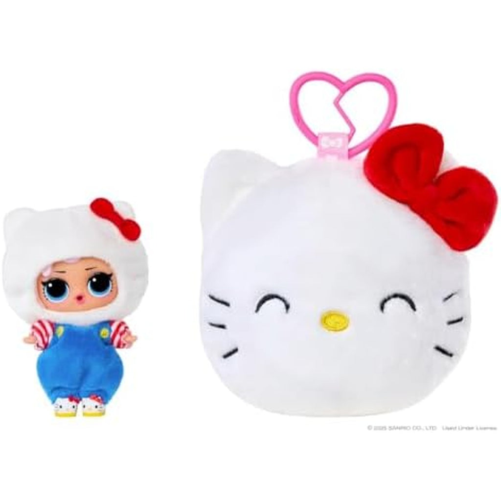 L.O.L. Surprise! Loves Hello Kitty Reversible Plush Surprise