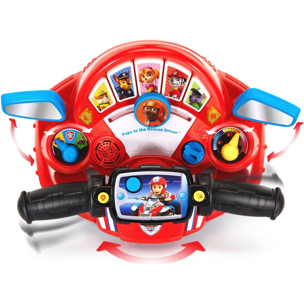 VTech Paw Patrol Pups to The Rescue Driver, Red Pups Retail_Packaging