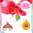 WeCool ILY Activity Kings Scruncheeze DIY Scrunchie Making Kit - Unicorn Theme, Modern Style, Sewing Craft Kit for Teens &amp; Adults, Non-Foldable