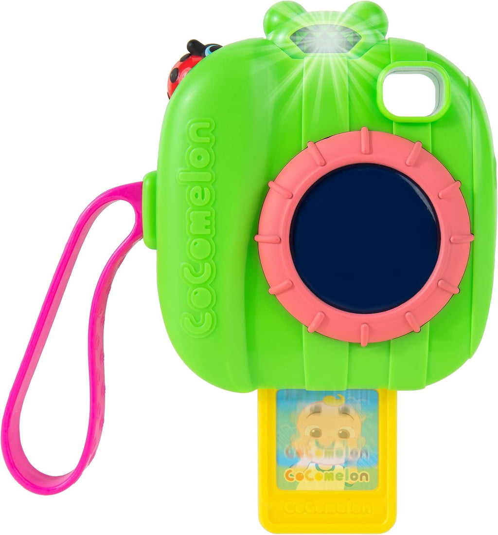 CoComelon Musical Play Camera - Features JJ’s Photo - Musical, Light up Camera - Toys for Kids, Toddlers, and Preschoolers