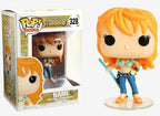 POP One Piece - Nami Funko Pop! Vinyl Figure (Bundled with Compatible Pop Box Protector Case) Multicolor 3.75 inches