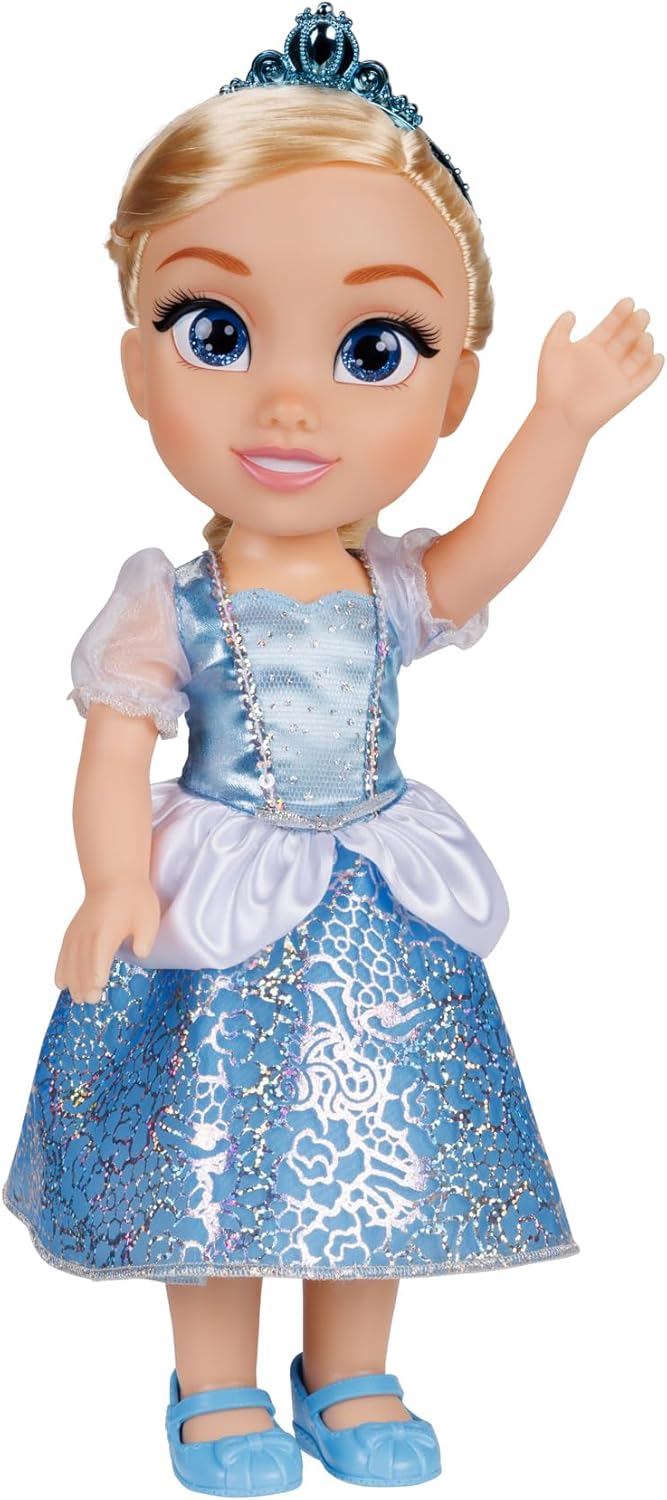 Disney Princess My Friend Cinderella Doll 14 inch Tall Includes Removable Outfit, Tiara, Shoes &amp; Brush