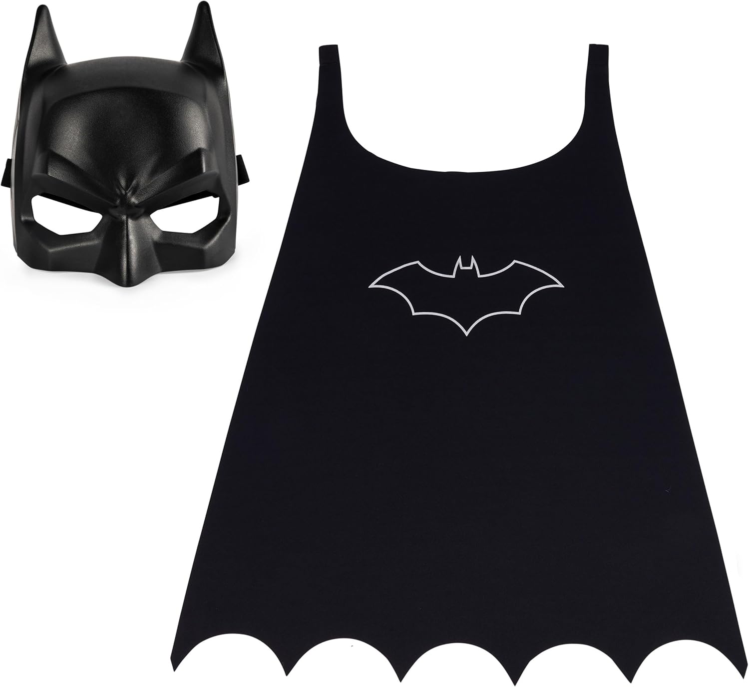 BATMAN DC Comics, Cape and Mask Set, Super Hero Costume Accessories, Kids Roleplay for Boys and Girls Ages 4+
