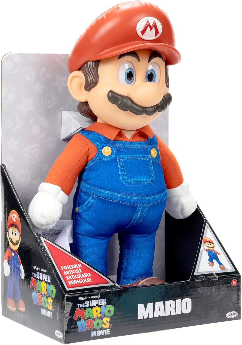 Super Mario Movie Roto Mario Plush Figure 35 cm