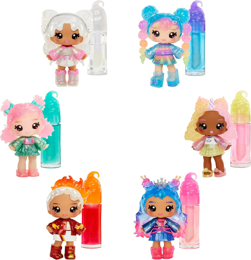 Yummiland Lip Gloss Doll - Britney Boba - Includes DIY Lip Gloss Kit, Suitable for Ages 4 and Up