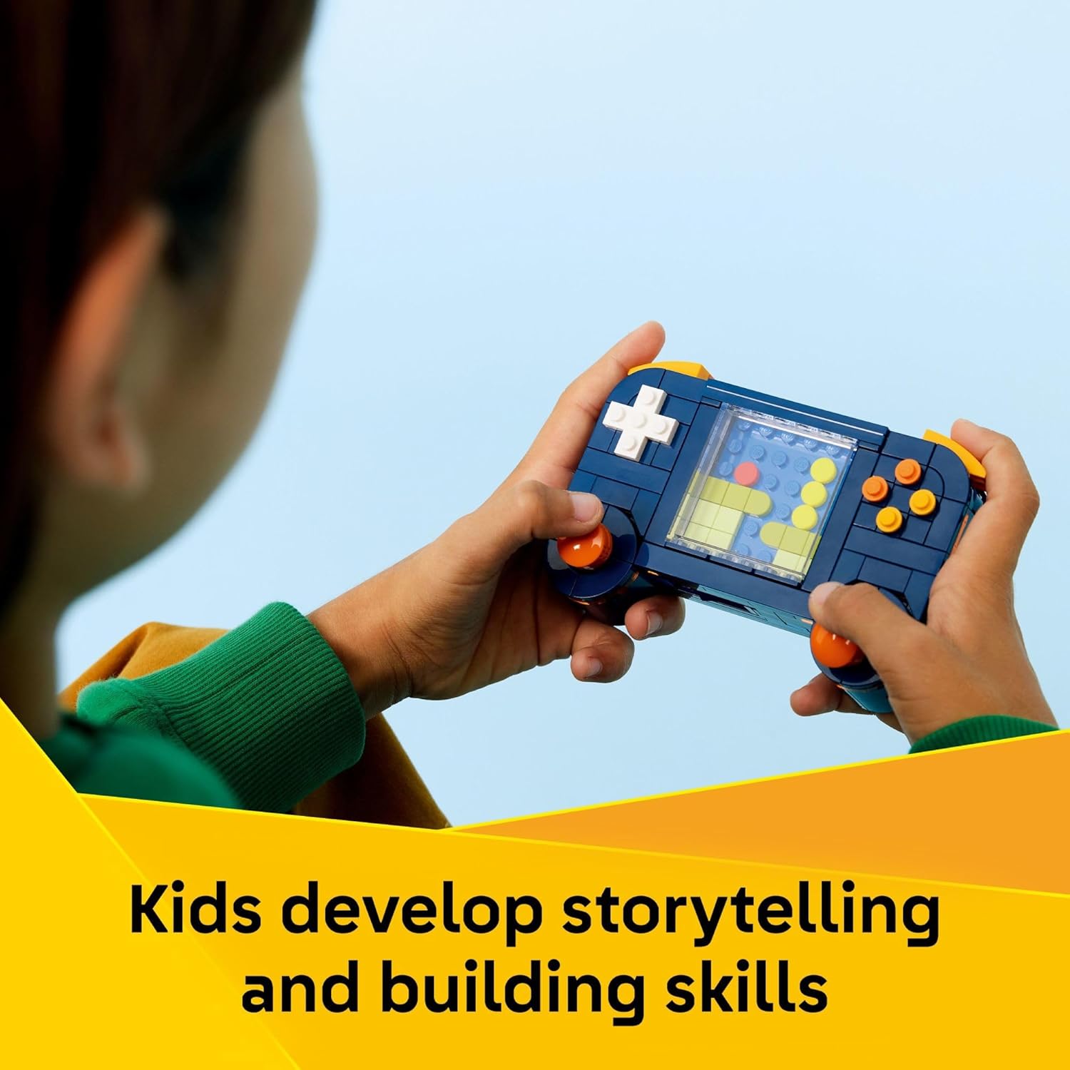 LEGO Creator 3 in 1 Retro Gaming Console Building Toy for Boys &amp; Girls - Kids Build a Console, Mini Arcade Game, or Mini Computer - Gift Idea for Gaming Fans, Ages 8+ - 31380