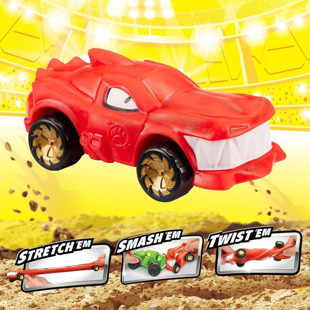 Heroes of Goo JIT Zu Goo Mobiles Burnout Blazagon- Stretch 'em! Smash 'em! Twist 'em! Fix Them and Start Again! Present for 4 Year Old Girls, Boys and Goo JIT Zu Fans