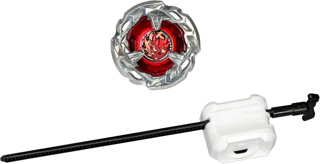 Beyblade X Scythe Incendio 4-60T Starter Pack Set with Balance Type Right-Spinning Top and Launcher; Battling Top Toys for 8 Year Old Boys and Girls