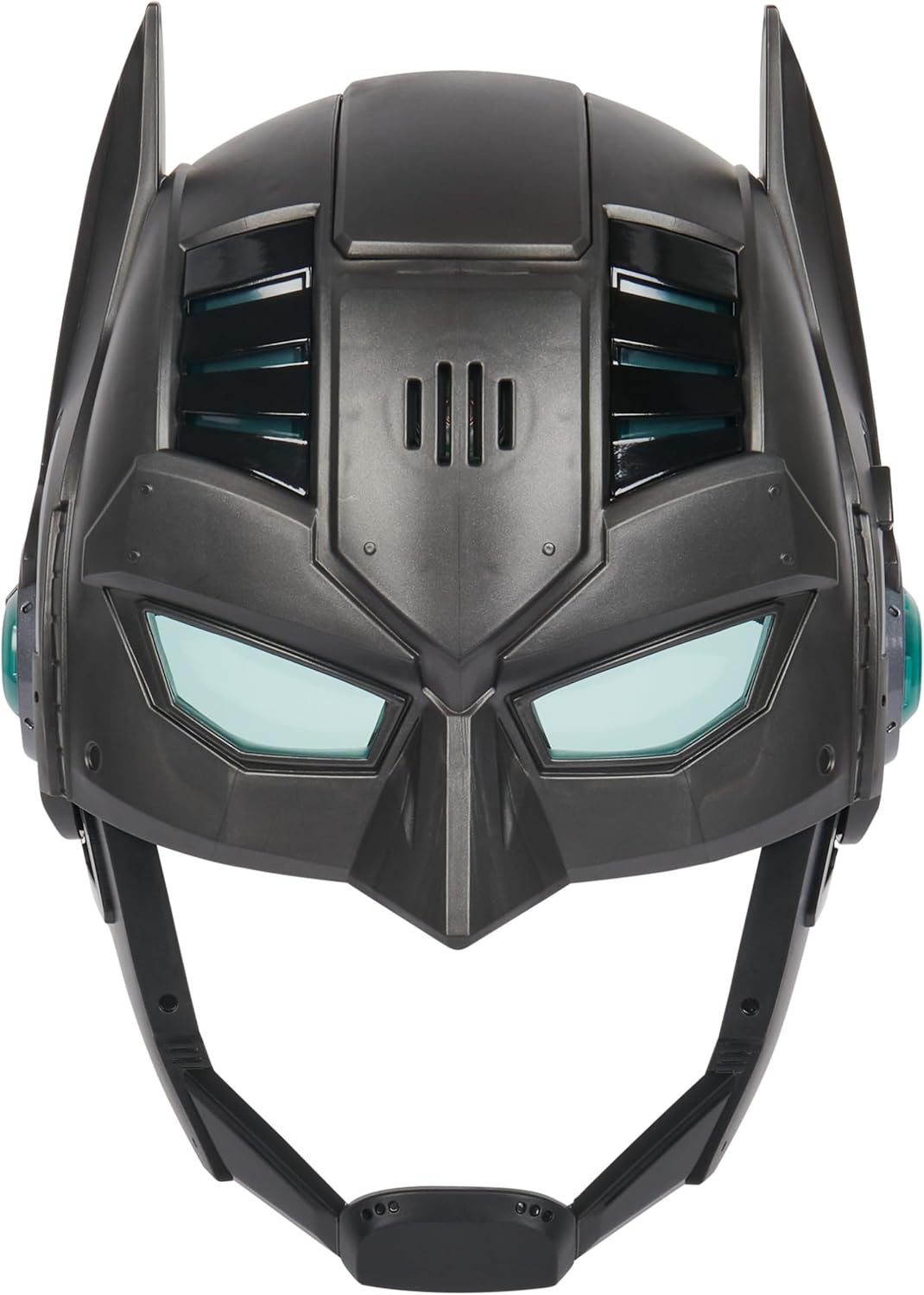 DC Comics, Máscara de Batman Armor-Up con Visor, más de 15 Sonidos y Frases, Luces, Disfraz de Halloween para Niños, Juego de Rol para Niños y Niñas de 4 años en Adelante