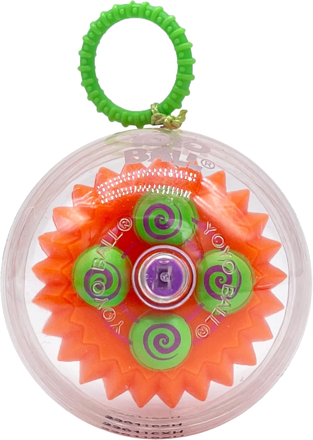 Big Time Toys Yoyo Ball Automatic Return Yoyo, Party Pack of 5, Assorted Colors and Patterns, Never Needs rewinding, New Twist on Old Fun, Enhances Motor Skills and Hand-Eye Coordination