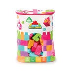 Early Learning Centre Little Builders Big Building Blocks Bag Pink 60