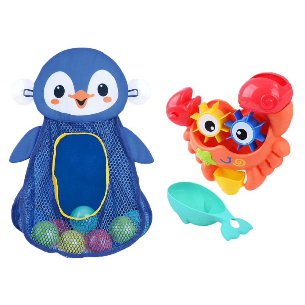 PlayGo - Shoot & Spin Bath Set - 13pcs