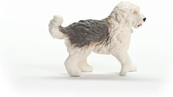 Schleich Old English Sheepdog Realistic Animal Figurine