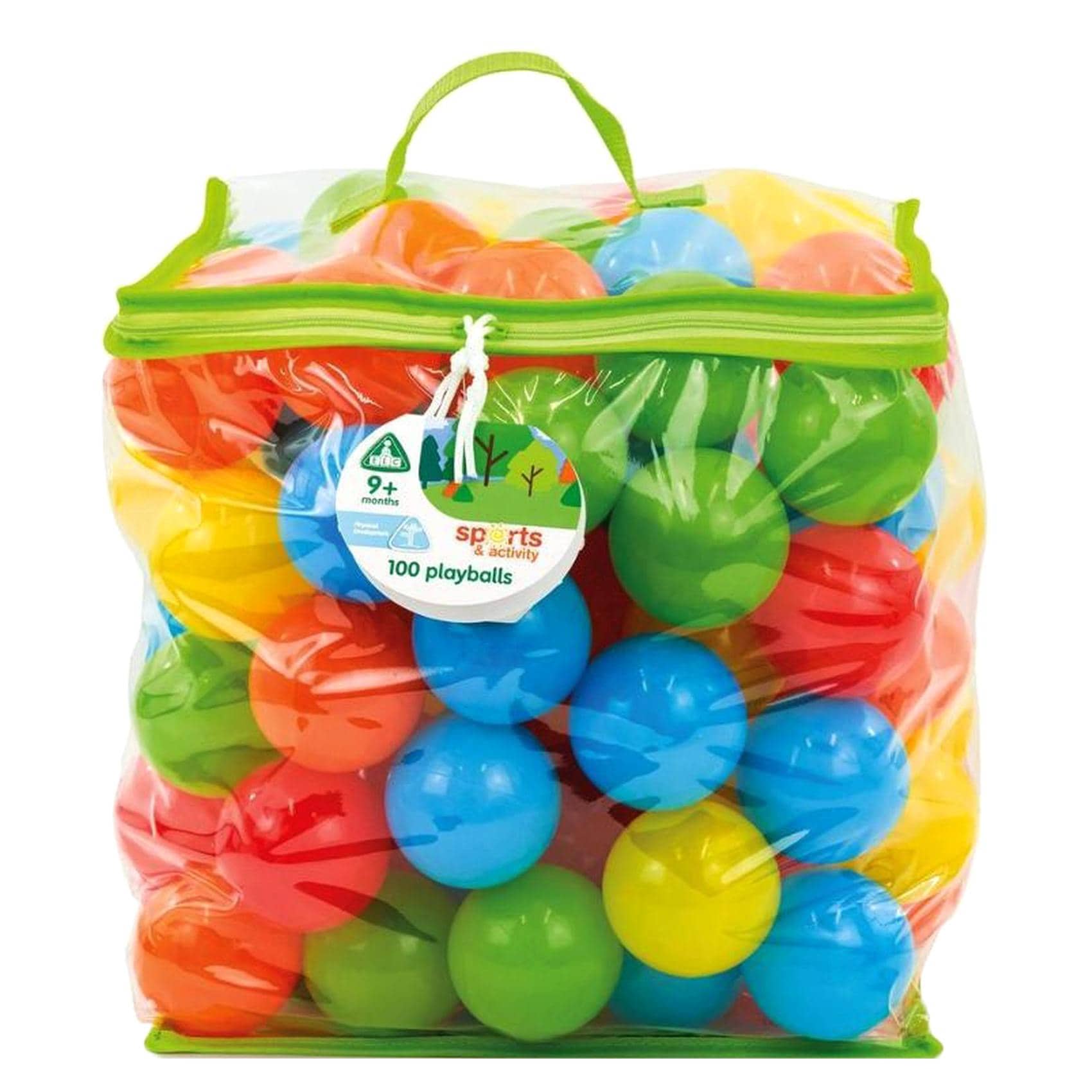 Early Learning Centre Outdoor Playball, Multicolour, 100 PCS