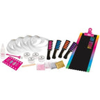 Shimmer N Sparkle Color FX Hair Extension Studio Kit with 4 Clip
