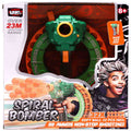 Hip Shot Spiral Bomber Toy Dart Blaster With 32 Soft Balls