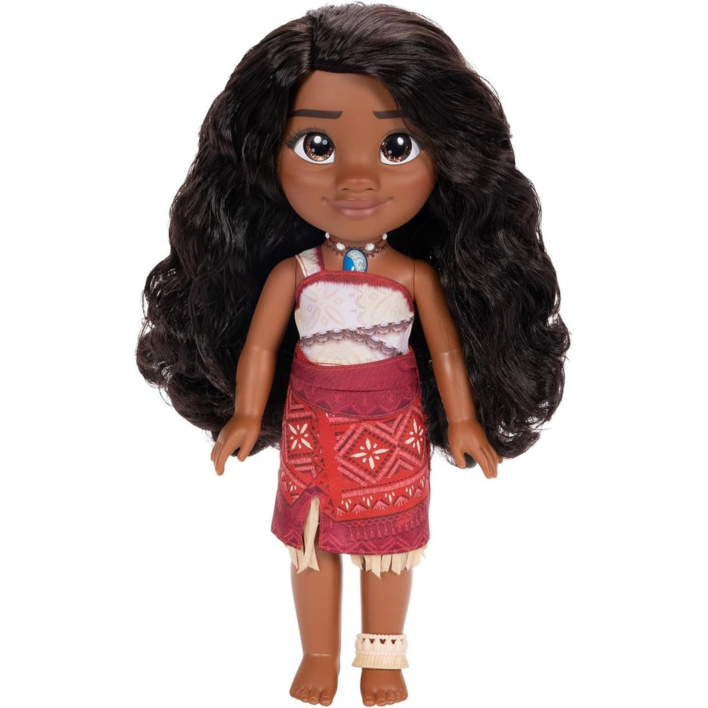 Moana 2 Officially Licensed Disney's My Friend Moana Doll By Jakks Pacific, Stands 14" / 36 cm Tall, Includes Doll Outfit and Doll Anklet, Suggested for Ages 3+