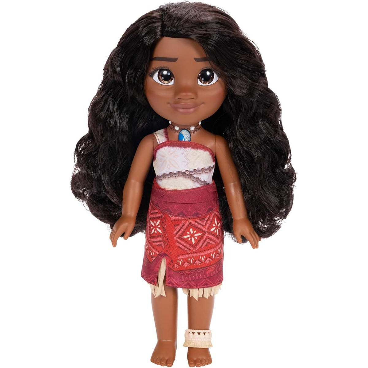 Moana 2 Officially Licensed Disney's My Friend Moana Doll By Jakks Pacific, Stands 14" / 36 cm Tall, Includes Doll Outfit and Doll Anklet, Suggested for Ages 3+