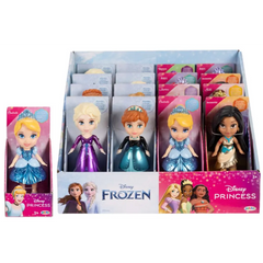 Disney Princess & Frozen Mini Toddlers 3 Inch Assortment - Sold per pi