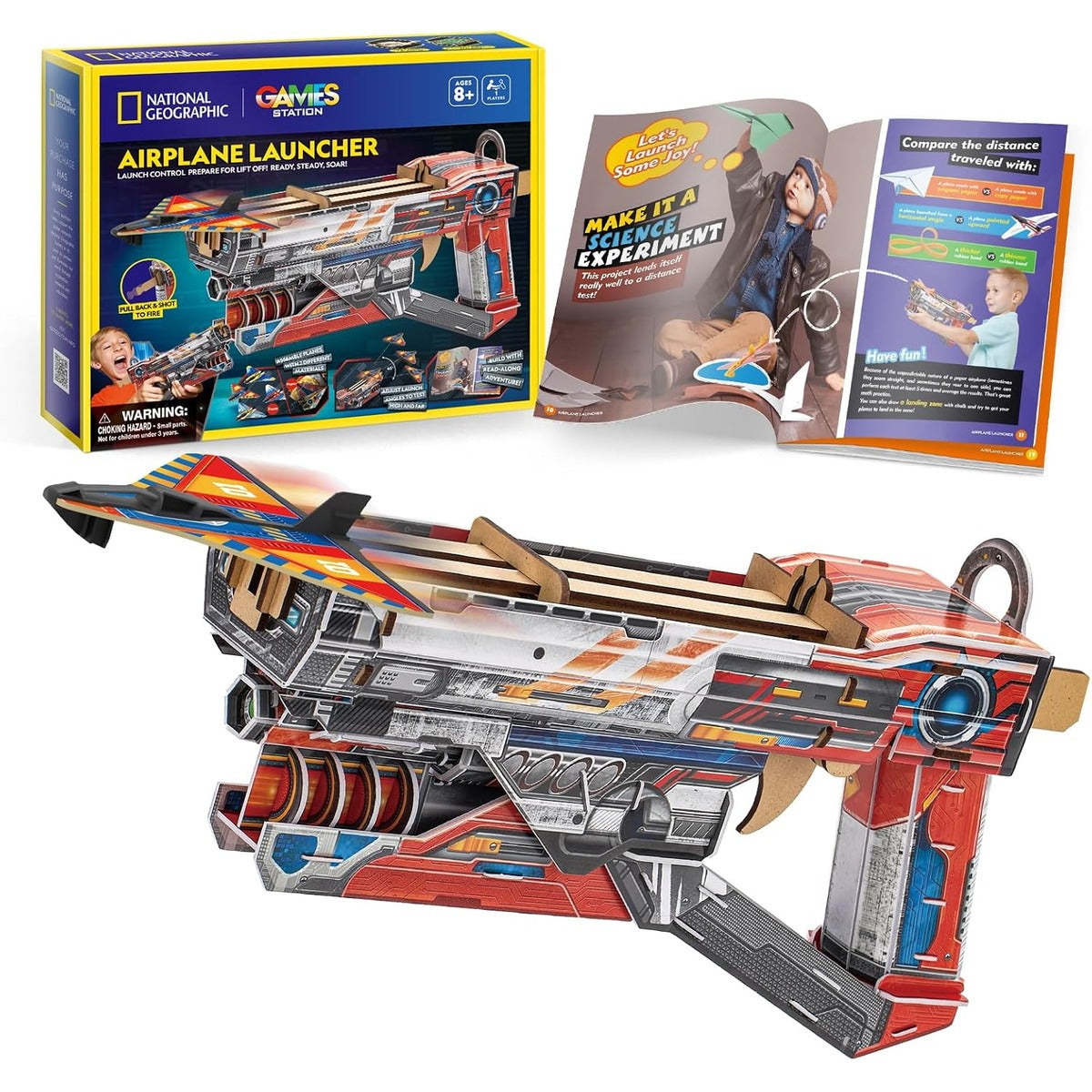 National Geographic National Geographic Airplane launcher toy