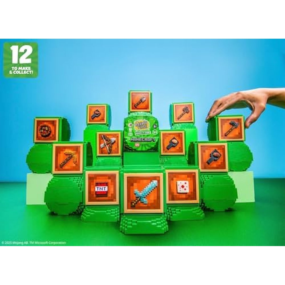 MGA's Miniverse Make It Mini Minecraft - Minecraft Mini Collectables, Blind Packaging, DIY Resin Play, 12 Collectables, NOT Edible