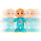 CoComelon Dancing JJ Feature Doll - Learn to Dance with JJ - Lights, Sounds, Songs, Freeze Dance, and More - Move and Groove with 14” JJ - Toys for Babies, Toddlers, and Preschoolers