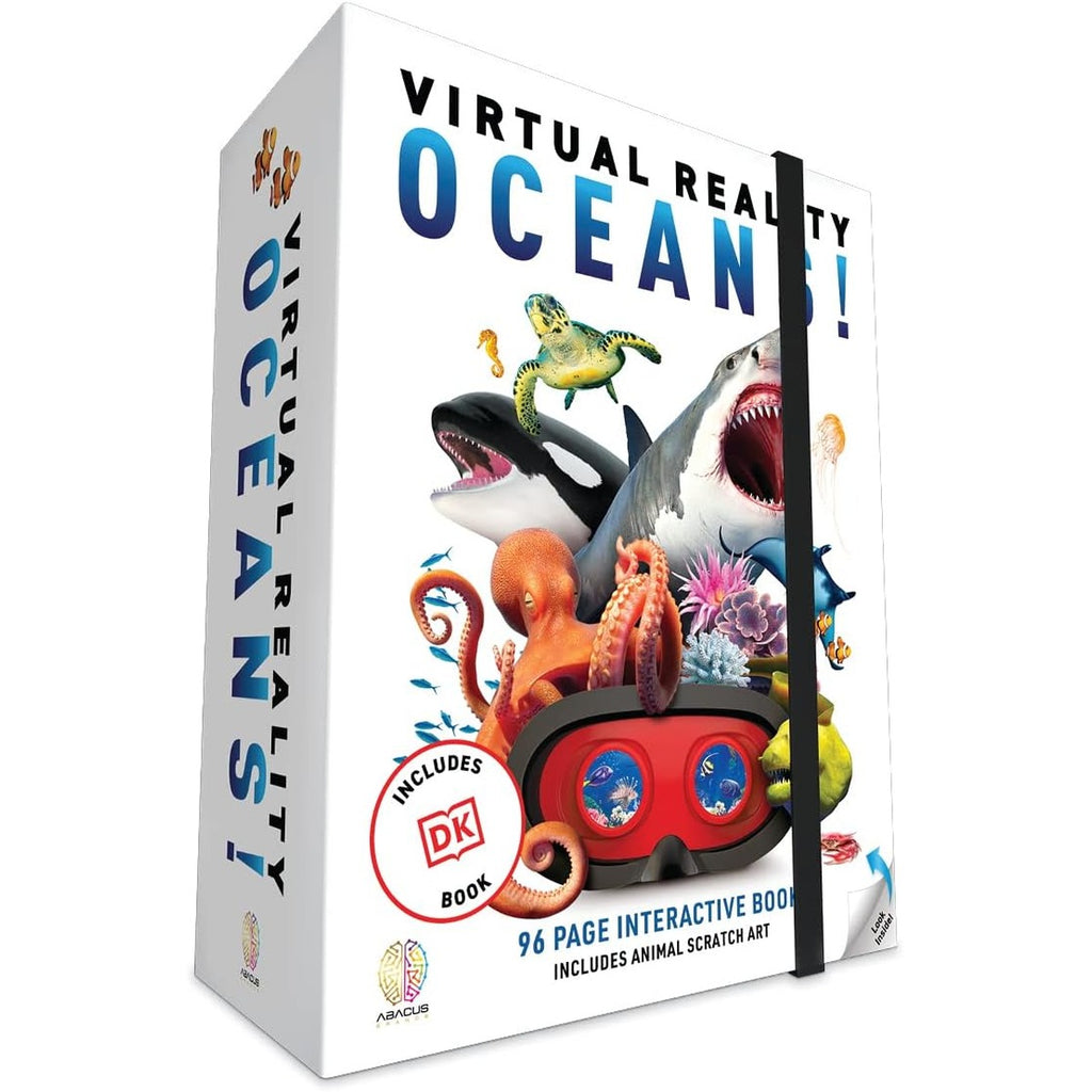 Abacus VR Abacus Brands Virtual Reality Oceans! Gift Box - Illustrated Interactive VR Book and STEM Learning Activity Set - f
