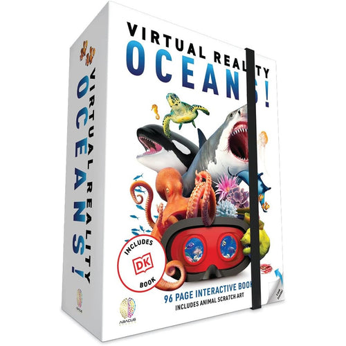 Abacus VR Abacus Brands Virtual Reality Oceans! Gift Box - Illustrated Interactive VR Book and STEM Learning Activity Set - f