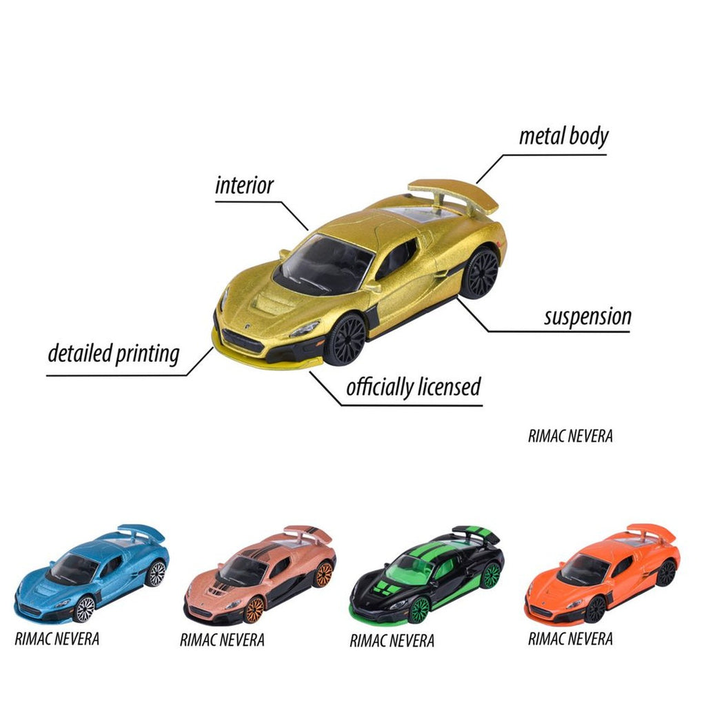 Majorette - Rimac Nevera Car Set - Pack of 5