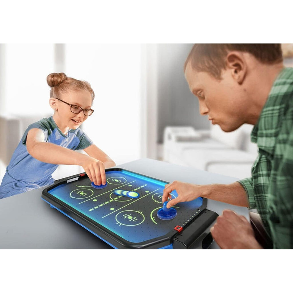 Merchant Ambassador Electronic Arcade Air Hockey (Neon Series)