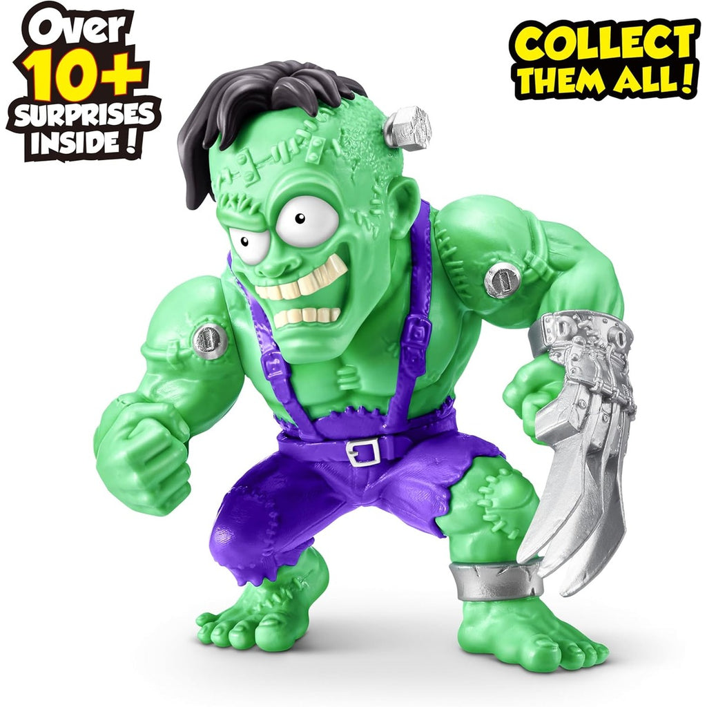 Smashers Horror House Dissect Skeleton Hand Playset with Over 10 Surprises, Build and Create Monster Figures, Slime