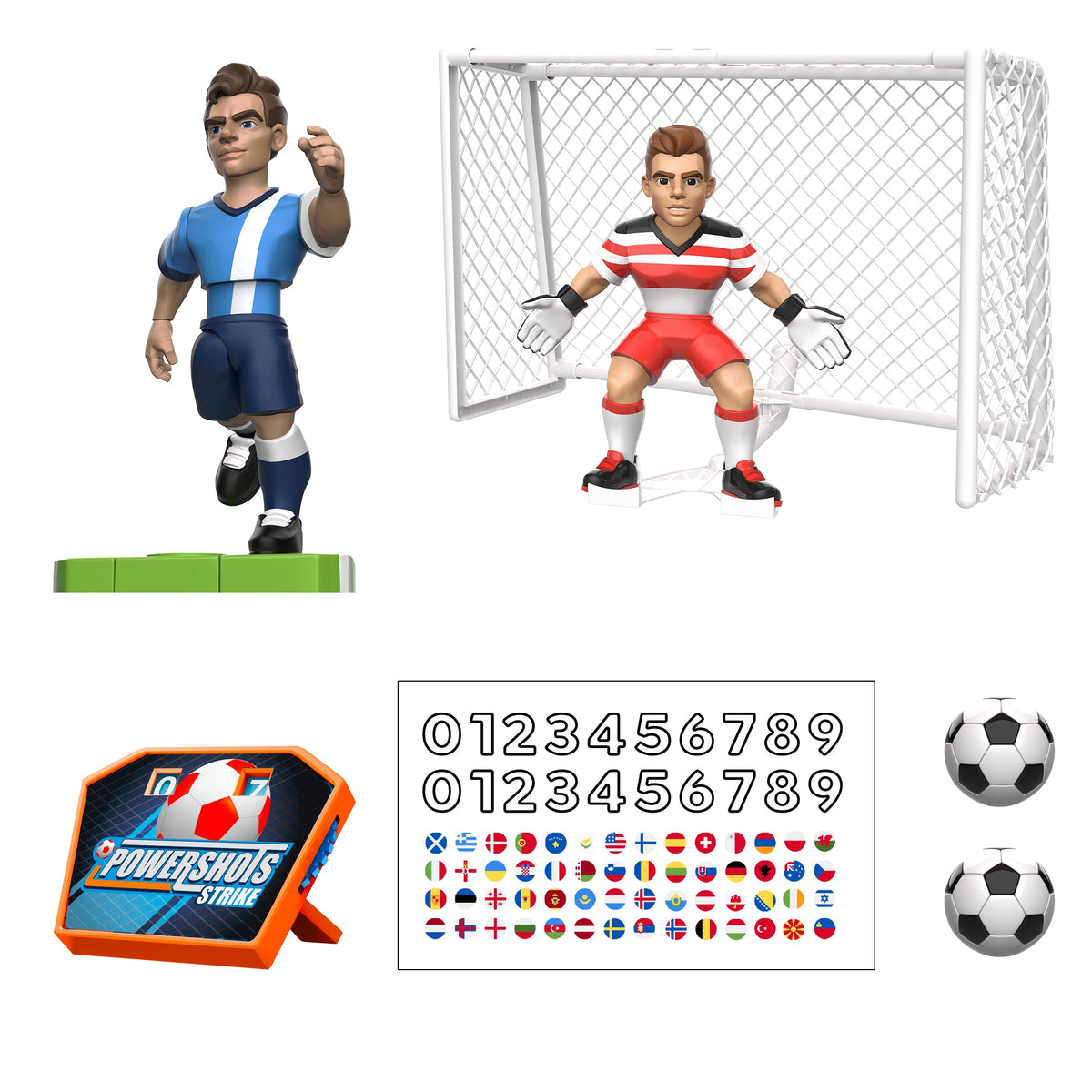 PowerShots 9 Inches Strike Sam Soccer Action | ELC