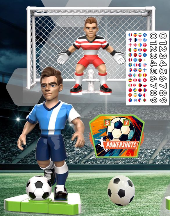 PowerShots 9 Inches Strike Sam Soccer Action | ELC